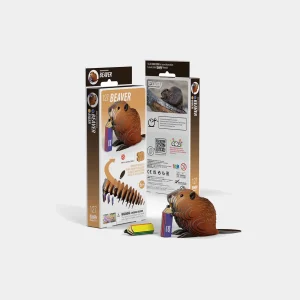 Eugy Beaver 127 Puzzle 3D