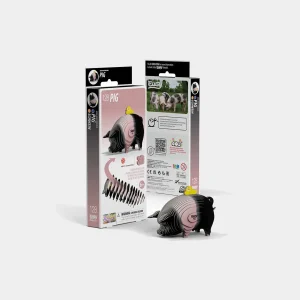 Eugy Pig 128 Puzzle 3D