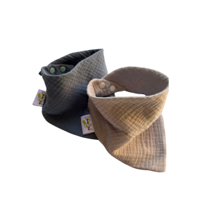 Babero de bambula Pack 2