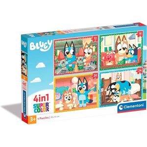 Bluey Puzzle 4en1