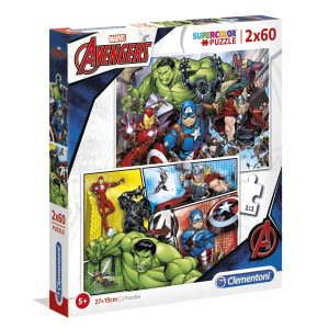 Puzzle 2x60p Avengers