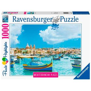 Puzzle 1000p Malta Mediterráneo