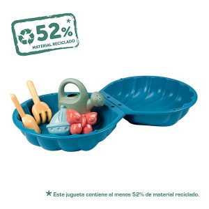 Arenero Doble Con Accesorios de Smoby (7600850210)