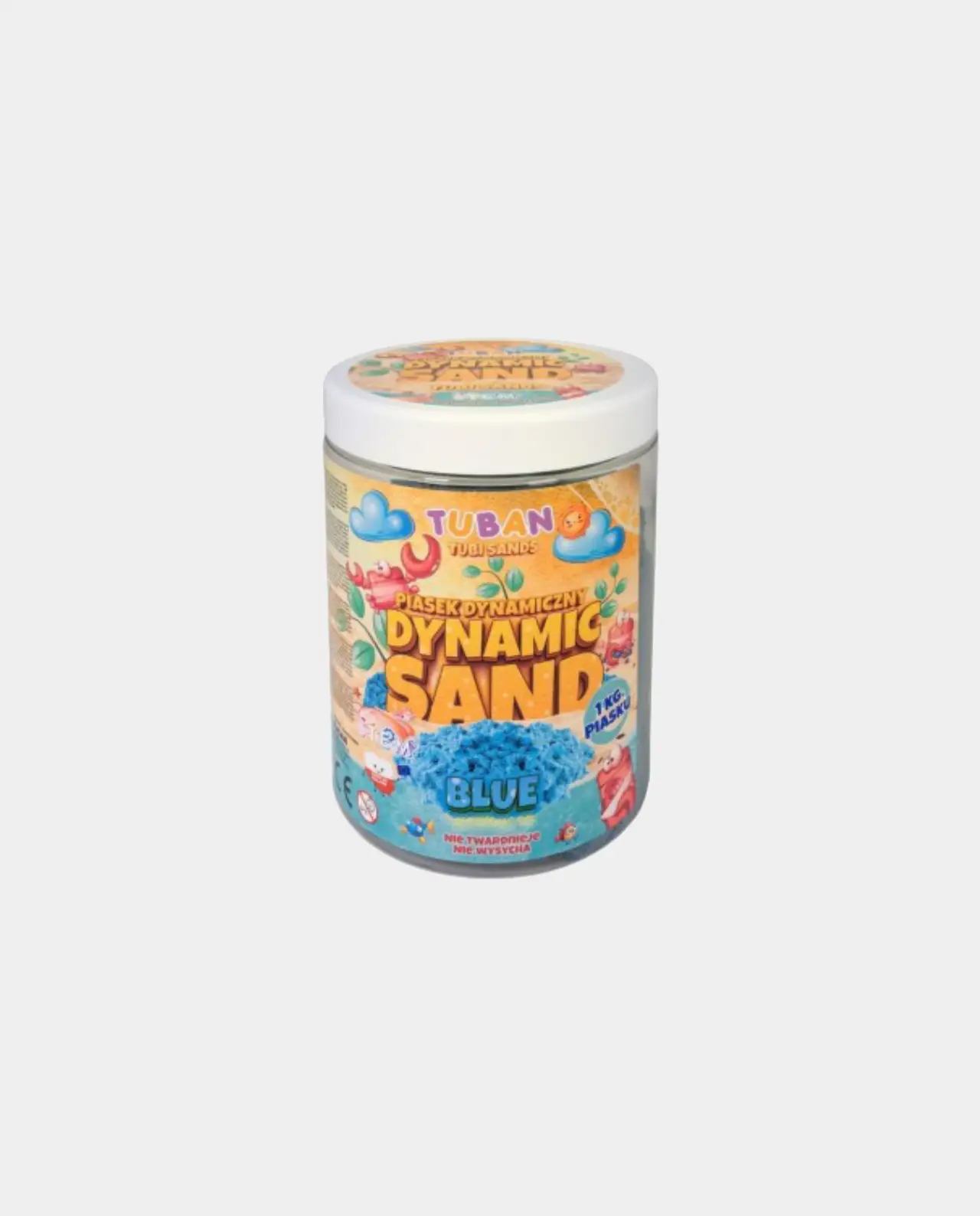Tuban Dynamic Sand Azul 1kg- Djeco