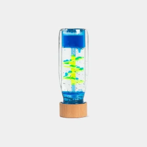 Botella Sensorial Spiral Blue- Petit Boum