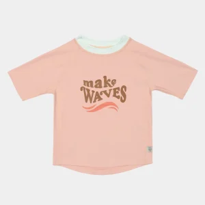 Camiseta Protección UV +50 Waves Peach Lassig