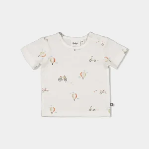 Camiseta MC Mini Adventure Hueso Feetje