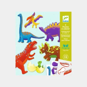 Colorea Sorpresas Muñecos Dino – Djeco