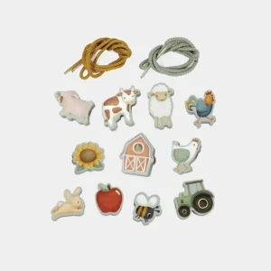 Figuras de madera para Enlazar Granja Little Dutch