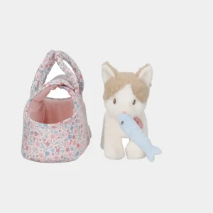 Gatito Peluche Marley con bolsa- Little Dutch