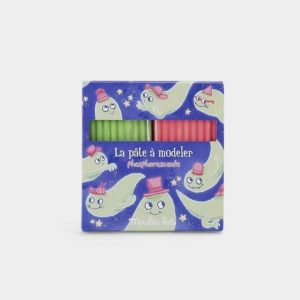 2 Plastilinas Fluorescentes Pequeñas Maravillas Moulin Roty