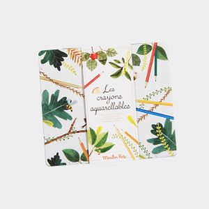 24 Lapices Acuarelables El Jardín Moulin Roty