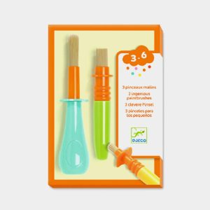 3 Pinceles Ingeniosos Djeco