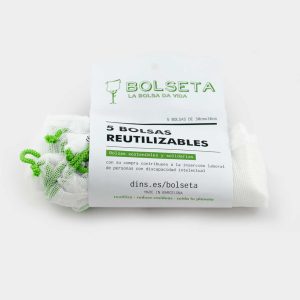 5 Bolsas Reutilizables de La Bolseta
