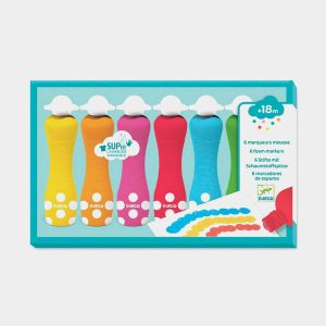 6 Marcadores de Espuma Djeco