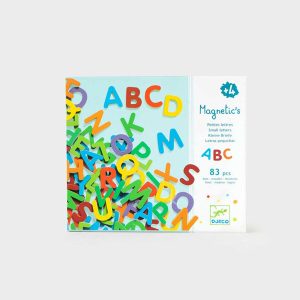 83 Letras Magnéticas Pequeñas