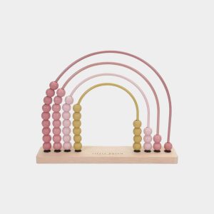 Ábaco Arco Iris Rosa Little Dutch