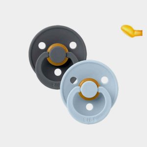 Chupetes Bibs Iron y Baby Blue Anatomical