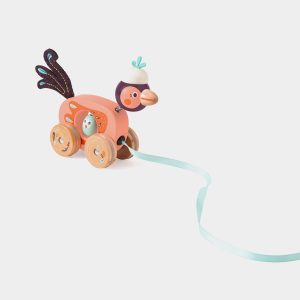 Arrastre Pequeño Pájaro Moulin Roty