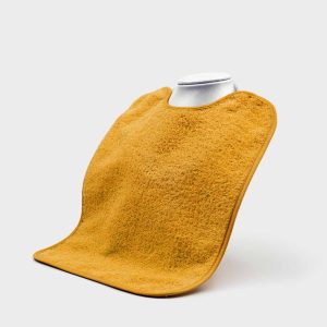 Babero con goma Amarillo Intenso