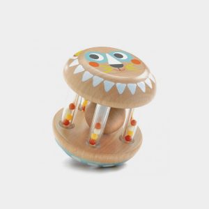 Baby Blanco Sonajero Shaki DJECO