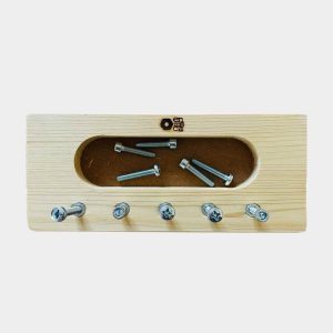 Base de Madera de Tornillos Mixtos Allen Enrosca