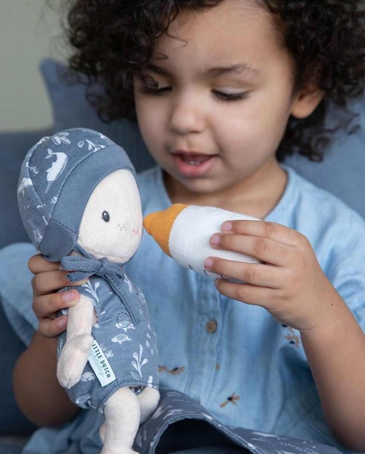 Bebé Azul Little Dutch - Imagen 2