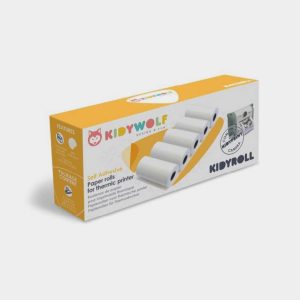 Caja 5 Rollos Papel Adhesivo