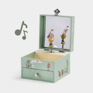 Caja de Música Cofre Trois Petits Lapins Moulin Roty