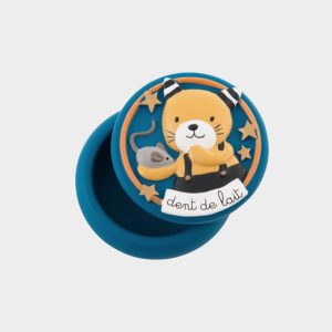 Caja dientes de leche Gatito azul Moulin Roty