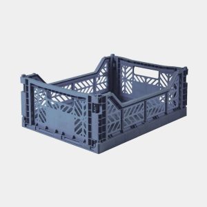 Caja Plegable Mediana Azul Cobalto