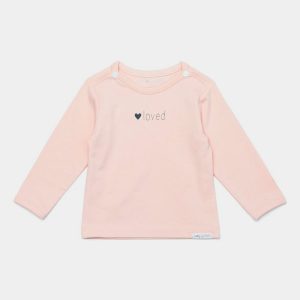 Camiseta You Teks Peach Skn Noppies