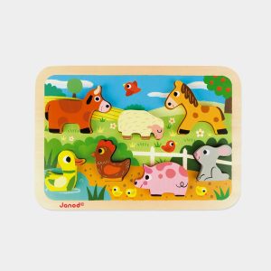 Chunky Puzzle de la Granja JANOD