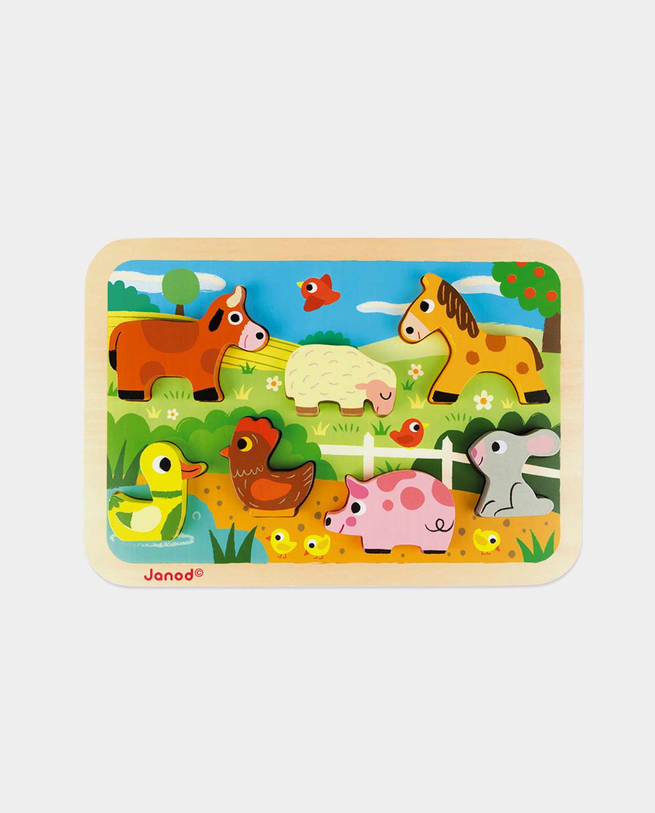Chunky Puzzle de la Granja JANOD