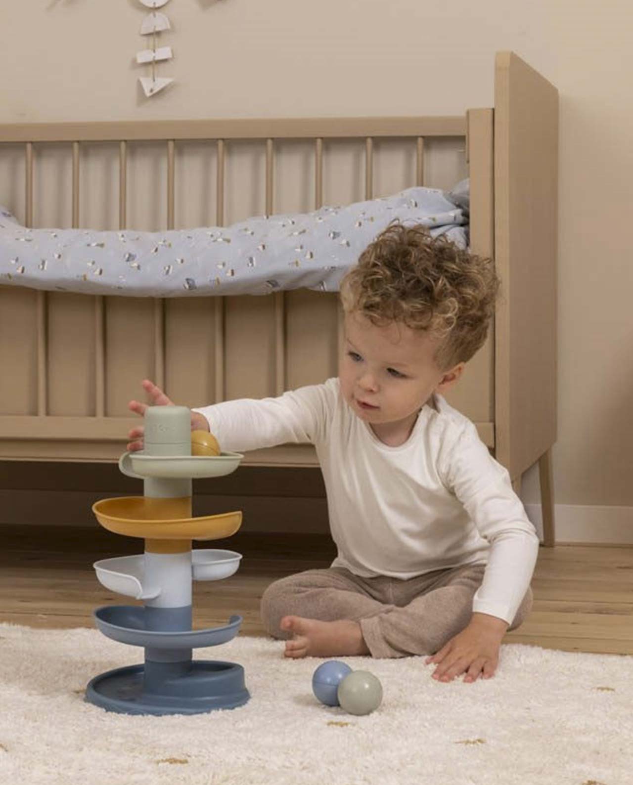 Circuito de Bola Azul Baño Little Dutch - Imagen 2