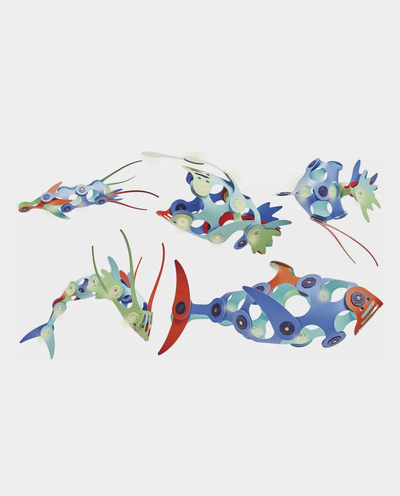 Clixo 24 Piezas Ocean Creatures Pack - Imagen 3