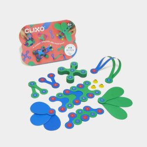 Clixo 30 Piezas Crew Pack Verde y Azul