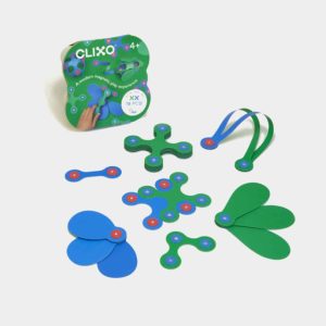 Pack Itsy Verde y Azul 18 piezas Clixo