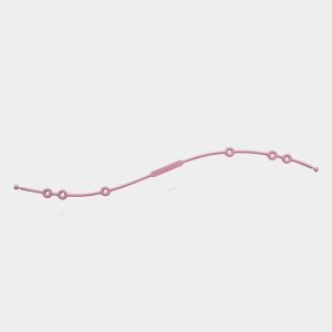 Colgador Atrapatodo Silicona Rosa Saro