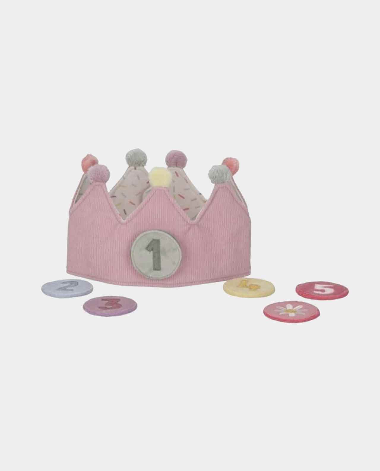 Corona de Cumpleaños Rosa Little Dutch