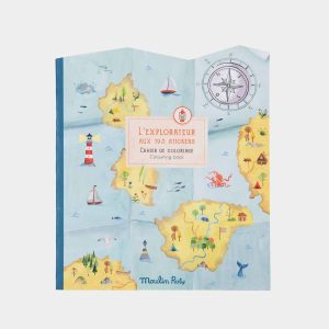 Cuaderno de Pegatinas El Explorador Moulin Roty