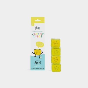 Cubos de Luz Alex Amarillo Glopals – 4 unidades