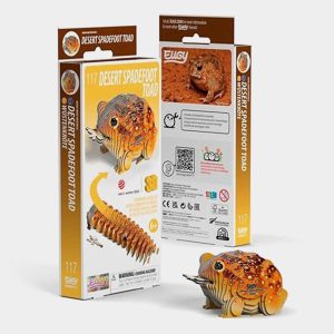 Eugy Desert Spadefoot Toad 117 Puzzle 3D