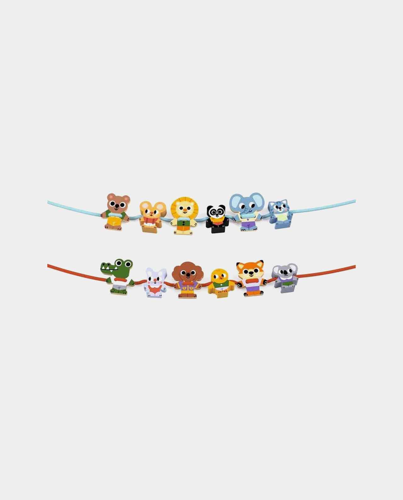 FilaFriends 12 Perlas Djeco - Imagen 2