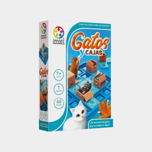 Juego Gatos y Cajas Smart Games