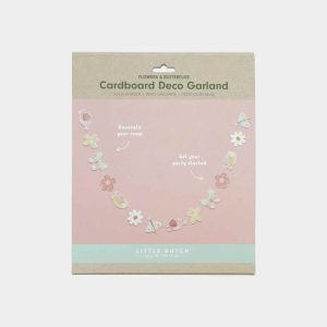 Guirnalda Deco Flores y Mariposas Little Dutch
