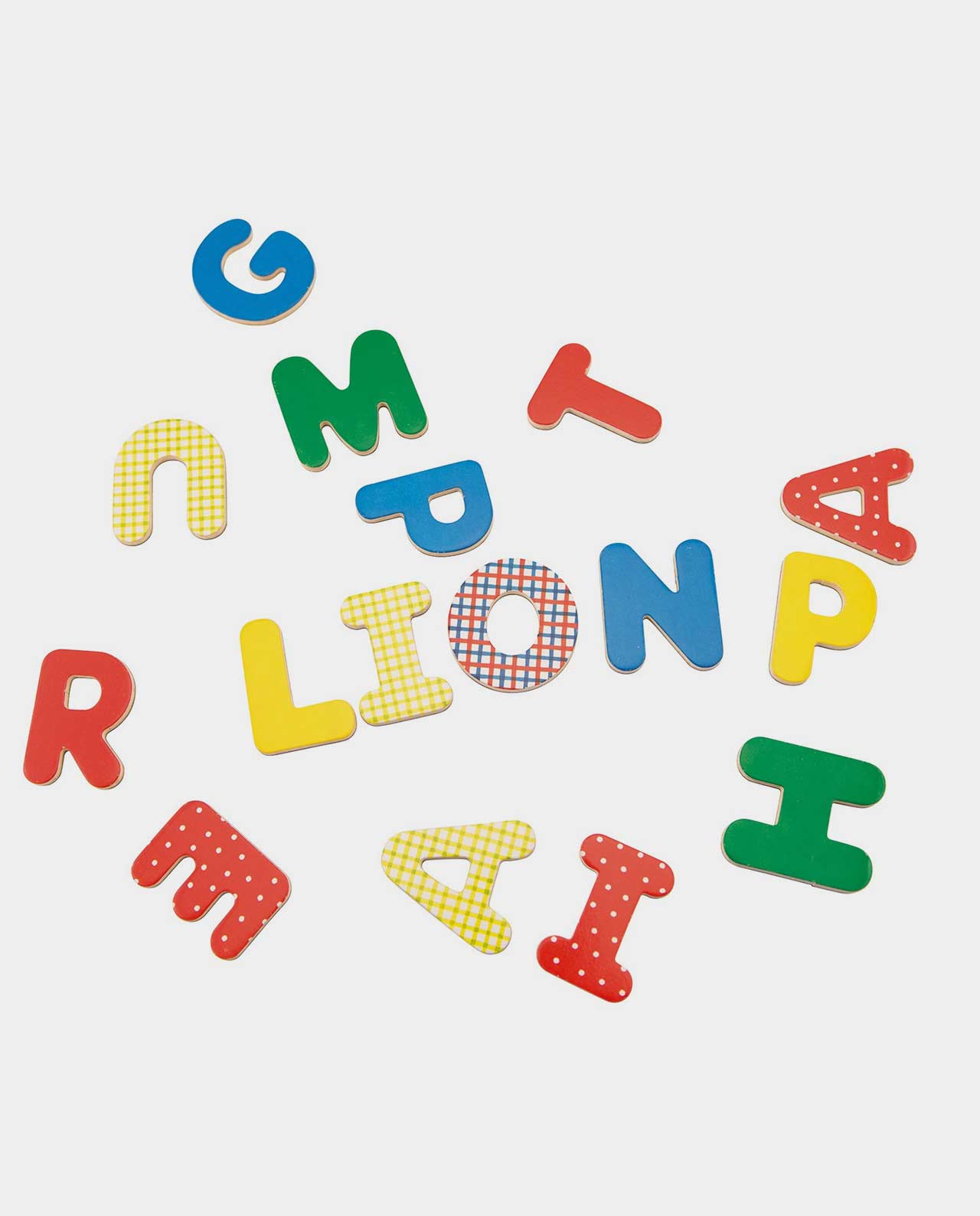 Letras Magnéticas Popipop de Cartón (54 unidades) Moulin Roty - Imagen 2