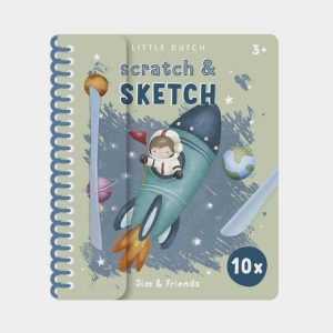 Libro de Rascar Jim & Friends Little Dutch