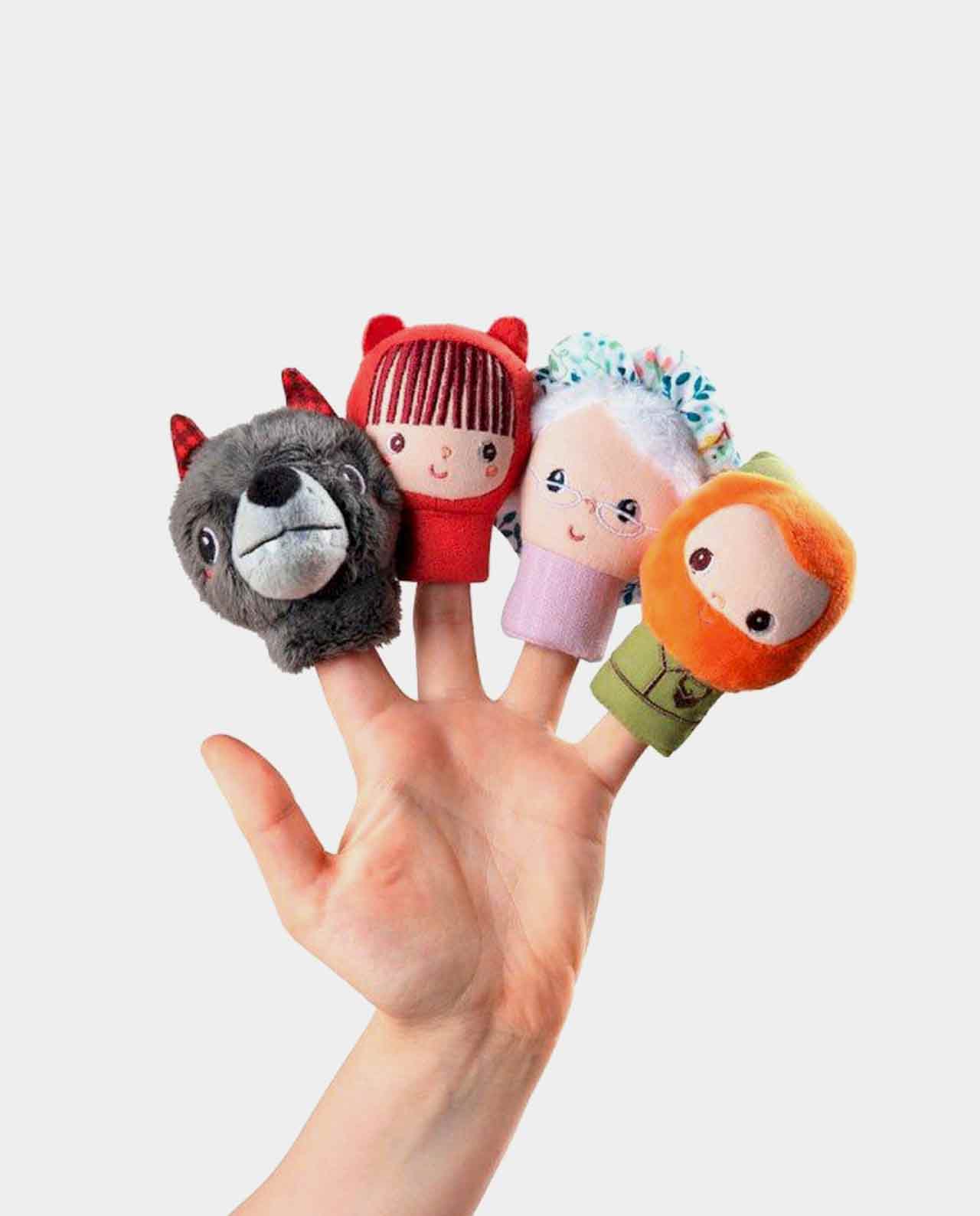 Caperucita Roja marioneta de dedo – Lilliputiens