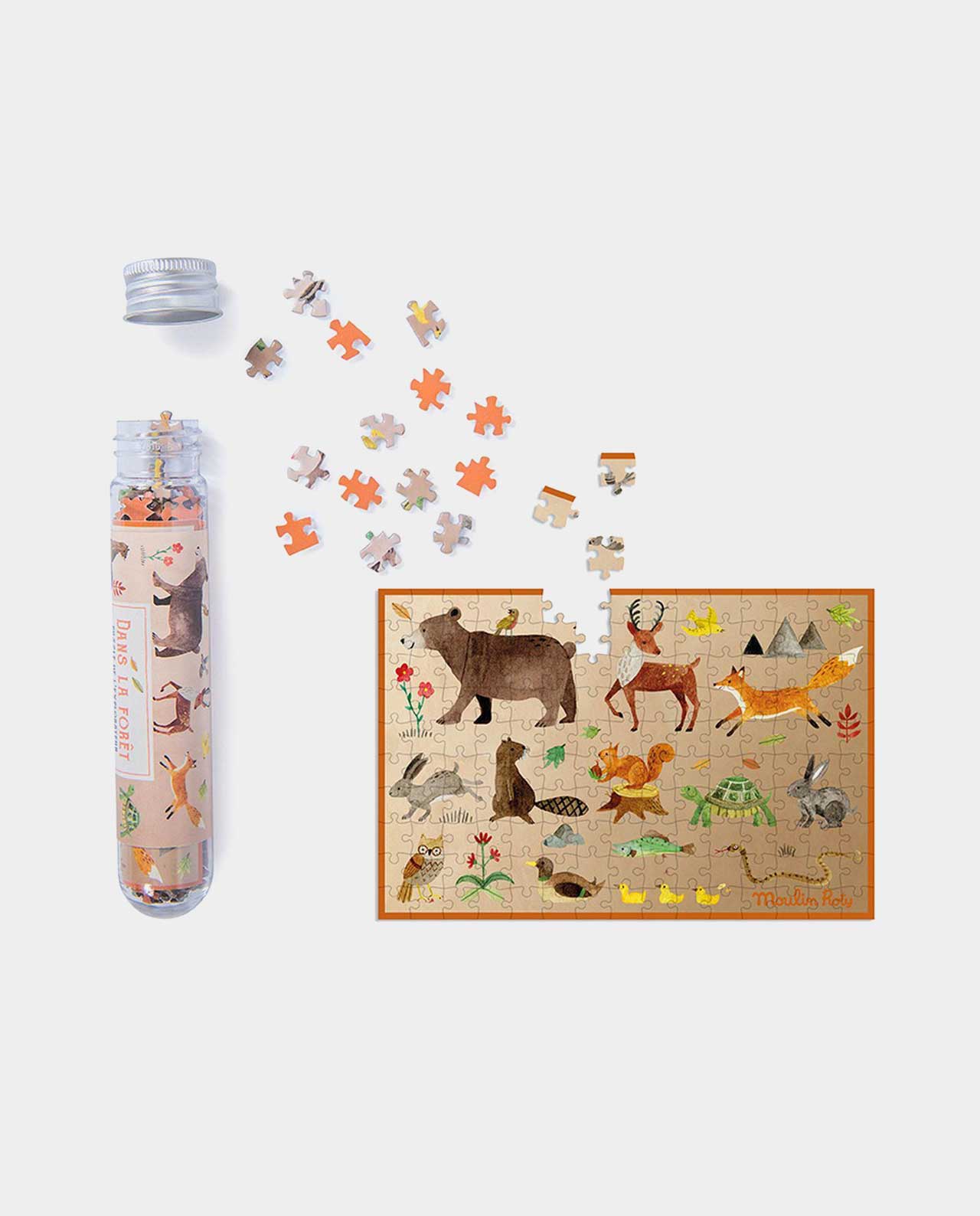 Mini Puzzle En el Bosque Moulin Roty - Imagen 2